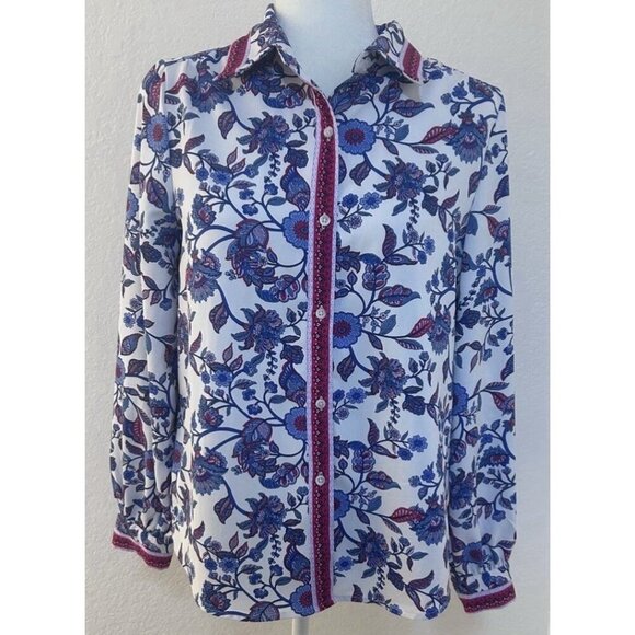 Lot of 9 Blouses Women’s Size Small Multi Brands Eileen Fisher Guess Tart - Picture 9 of 13